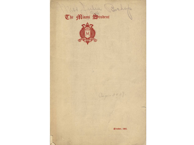 The Miami Student - 1902